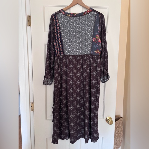 April Cornell patchwork Dress - Picture 4 of 5